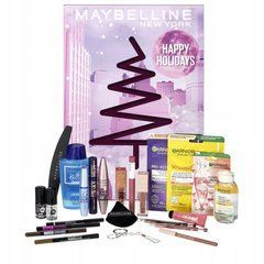 Рождественский календарь косметики Maybelline
