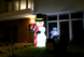 Надувной Снеговик Гигант Новогодняя скульптура с led подсветкой Высота 5 м. - 4