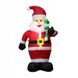 Надувной Дед Мороз с конфетой LED 120см - 1