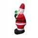 Надувной Дед Мороз с конфетой LED 120см - 2