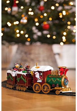 Рождественский музыкальный поезд под елку