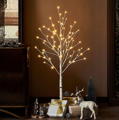 Светодиодная елка светящиеся рождественские огни Береза 60 см, 60.0, 24.0, IP44, 100.0