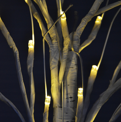 Світлодіодна ялинка світяться різдвяні вогні Береза 60 см, 60.0, 24.0, IP44, 100.0