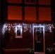 Новогодняя гирлянда бахрома 9,5 м 200 LED (Холодный белый с холодной белой вспышкой) - 6