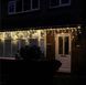 Новогодняя гирлянда бахрома 9,5 м 200 LED (Теплый белый с холодной белой вспышкой) - 5