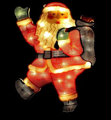 Новогодняя гирлянда "Дед Мороз" 35 LED