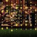 Новорічна гірлянда бахрома зірочки 5 м 175 LED (Теплий білий з холодним спалахом) - 5