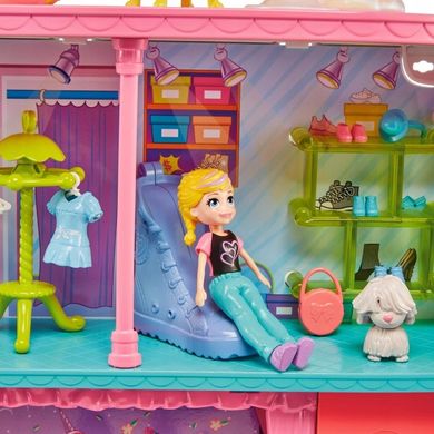 Кукла Полли карманный набор радужный торговый центр