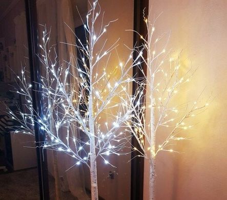 Декоративний світильник береза, дерево бонсай 1,80 м 180 LED, IP44