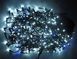Новогодняя гирлянда бахрома 8 м 200 LED (Холодный белый с синей вспышкой) - 5
