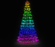 Ялинка Twinkly - 450 RGB+W Ялинка з флагштоком