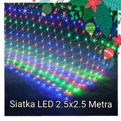 Светодиодная сетка 2,5 х 2,5 м 196 led