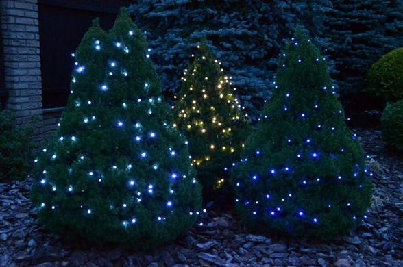 Новорічна гірлянда 300 LED, Довжина набору 25,5 м, Кабель 2,4 мм