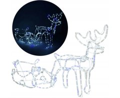 Різдвяний Олень з підсвіткою LED Б/Х + Флеш 210 см