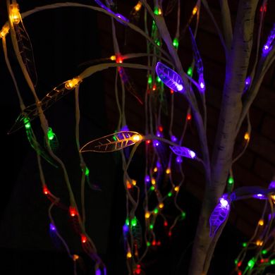 Светящаяся елка 140 светодиодов береза ​​120 см