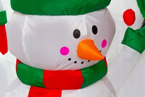 Надувная семья новогодних снеговиков 150 СМ