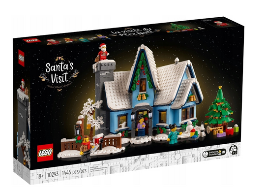 LEGO ICONS 10293 визит Санта-Клауса, Ребенка
