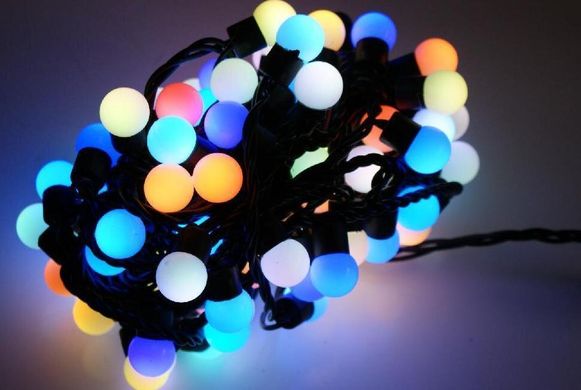 Новогодняя гирлянда 500 LED / 50 м, Разноцветный свет, 500
