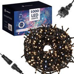 Рождественские огни 1000 Led IP44 White Flash 80 м