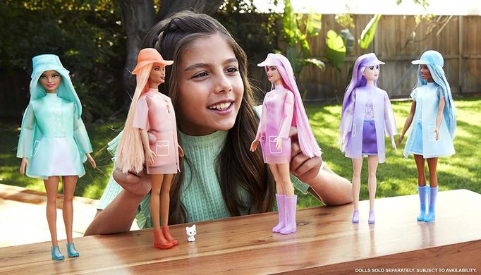 Лялька Barbie Color Reveal Sun and Rain HCC57