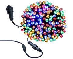 Новогодняя гирлянда 100 LED, 8 M, Разноцветная,кабель 2,2 мм, Мультицвет