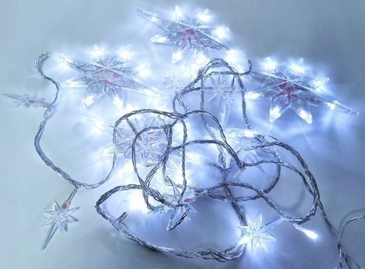 Різдвяні світлодіодні зірки різнокольорові