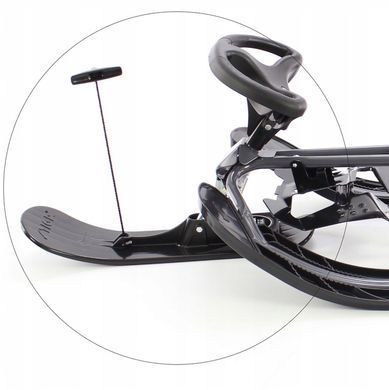 Лыжные санки Stiga Snowracer Ultimate Pro (черные)