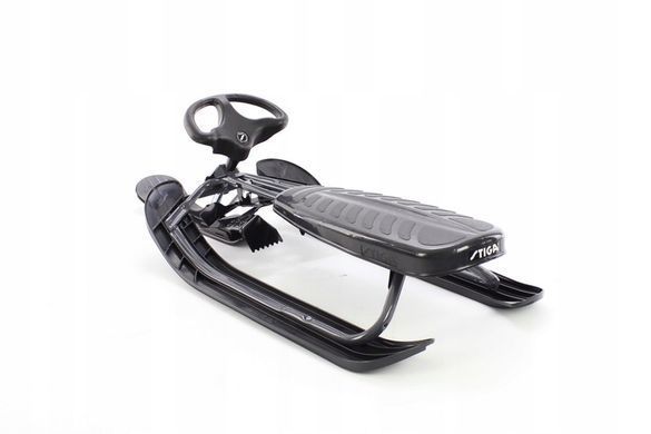 Лыжные санки Stiga Snowracer Ultimate Pro (черные)