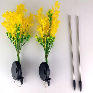 В'їзний сонячний світильник 2 ШТ. Solar flowers 75 см