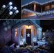 Новогодняя гирлянда 14,5 м 200 LED (Холодный белый цвет) - 6