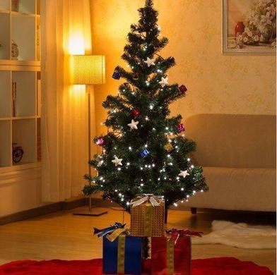 Новогодняя гирлянда 14,5 м 200 LED (Теплый белый цвет), Белый теплый