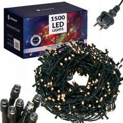 Зовнішні ялинкові світильники 1500 Led теплі 91,5 м