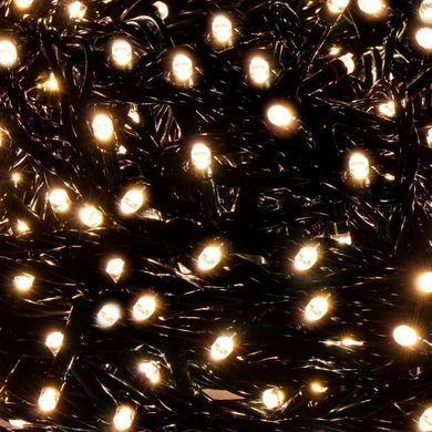 Наружные елочные светильники 1500 Led Теплые 91,5 м