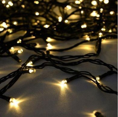 Новорічна гірлянда 23 м 300 LED (Теплий білий колір), Білий теплий