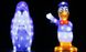 Новогодняя скульптура "Пингвины" 50 LED, Высота украшения 40 см - 2