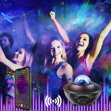 Проектор Aural Stars нічник для дітей usb, пульт, bluetooth