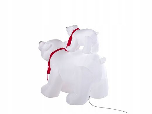 Надувной белый медведь LED 160см