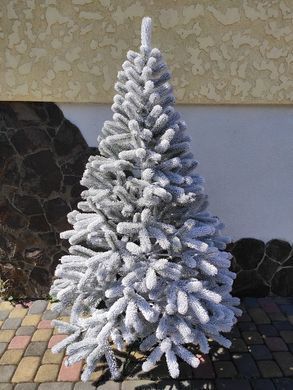 Литая елка Буковельская Заснеженная 1.50м