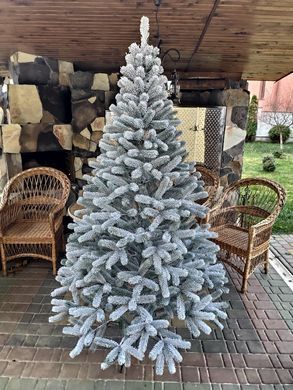Литая елка Буковельская Заснеженная 1.50м