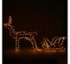 Чарівний новорічний Олень з санками Б/Т 264 LED 150 см - 5