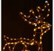 Чарівний новорічний Олень з санками Б/Т 264 LED 150 см - 8