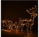 Чарівний новорічний Олень з санками Б/Т 264 LED 150 см - 4