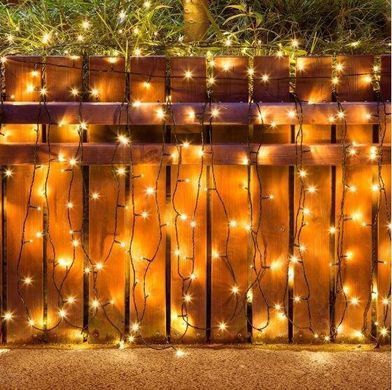 Новогодняя гирлянда 35 м 500 LED (Теплый белый цвет), Белый теплый