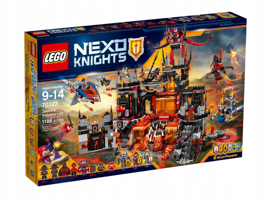 Lego Nexo Knights: 70323 - Вулканічне лігво Джестро