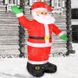 Надувна світлодіодна різдвяна прикраса Санта-Клауса 250см - 3