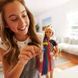 Лялька Барбі Mattel з блискучим райдужним волоссям - 5