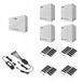 Комплект штор Twinkly Plus 1000 LED - 1x контролер + 4x штори 250 RGBW
