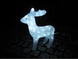 Новорічна акрилова статуя оленя дивиться вперед, і світяться новорічні олені 40LED - 2