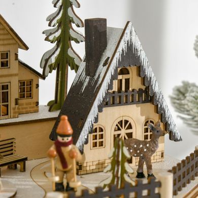 Деревянный адвент-календарь - Small Foot Town Light