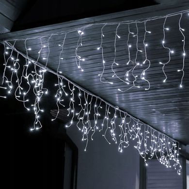 Ялинкові вогні Springos 10.5м 200LED білий холодний